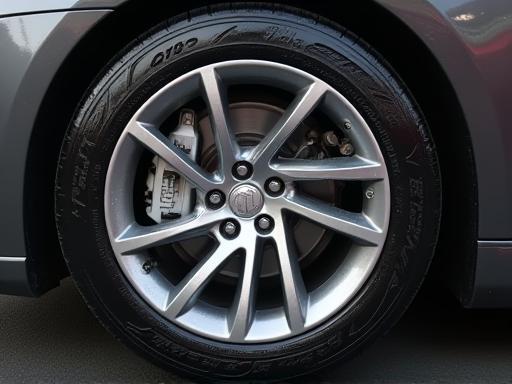 Shiny alloy wheels after cleaning at Lavage Auto Express