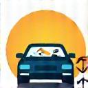 Interior car cleaning icon